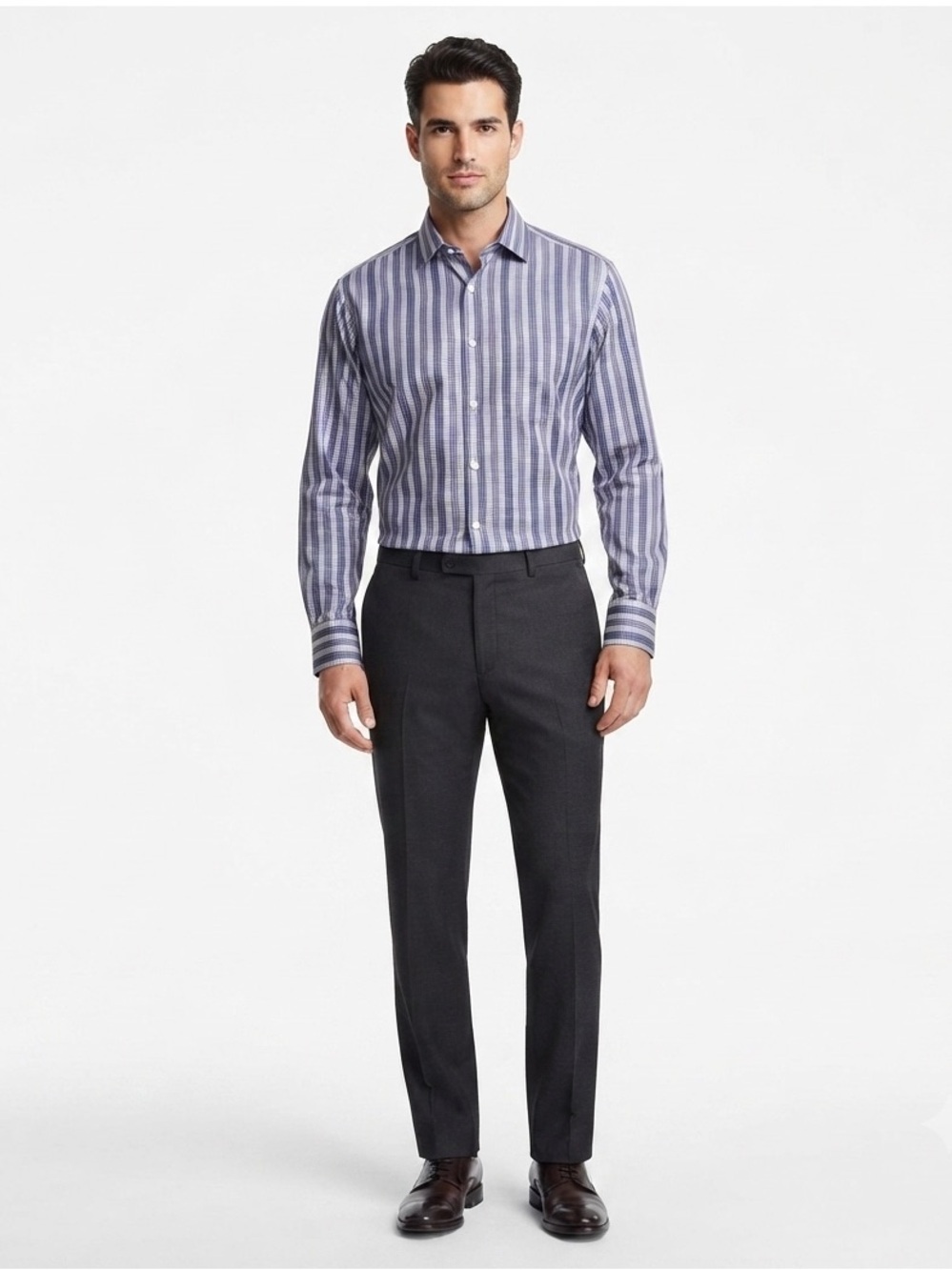 IZOD Easy Care Button Up Dress Shirt 16.5
